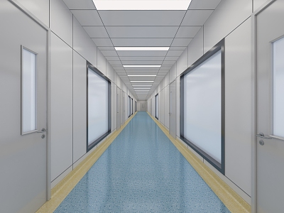 Style Lab Corridor Away Corridor 3d model