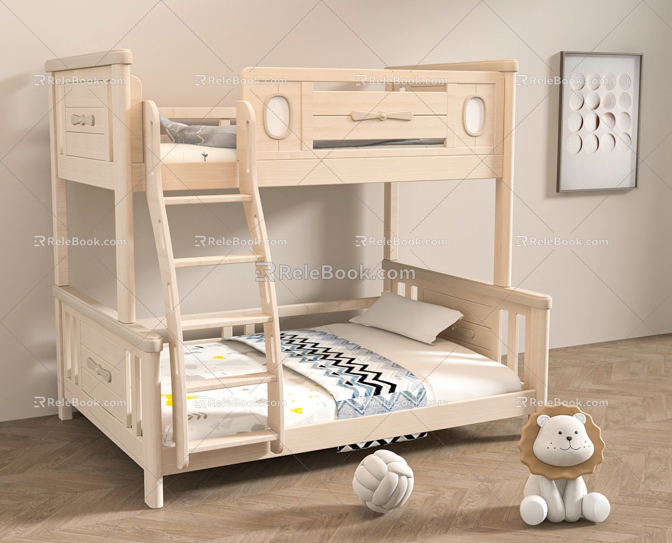 get in and out of bed 3d model