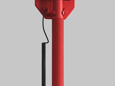 Vehicle-mounted safety hammer 3d model