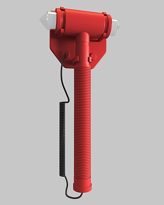 Vehicle-mounted safety hammer 3d model