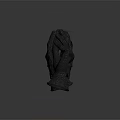 Gray Outdoor Sports Gloves With Textured Palm And Adjustable Wrist Strap Design