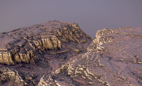 Modern Canyon 3d model