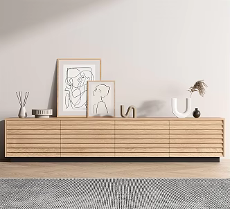 Modern TV Cabinet 3d model