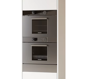 Built-In Steam Oven Microwave Kitchen Appliances 3d model