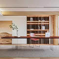 Modern study 3d model