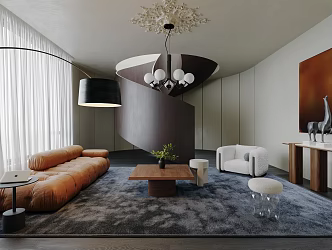 Living room 3d model