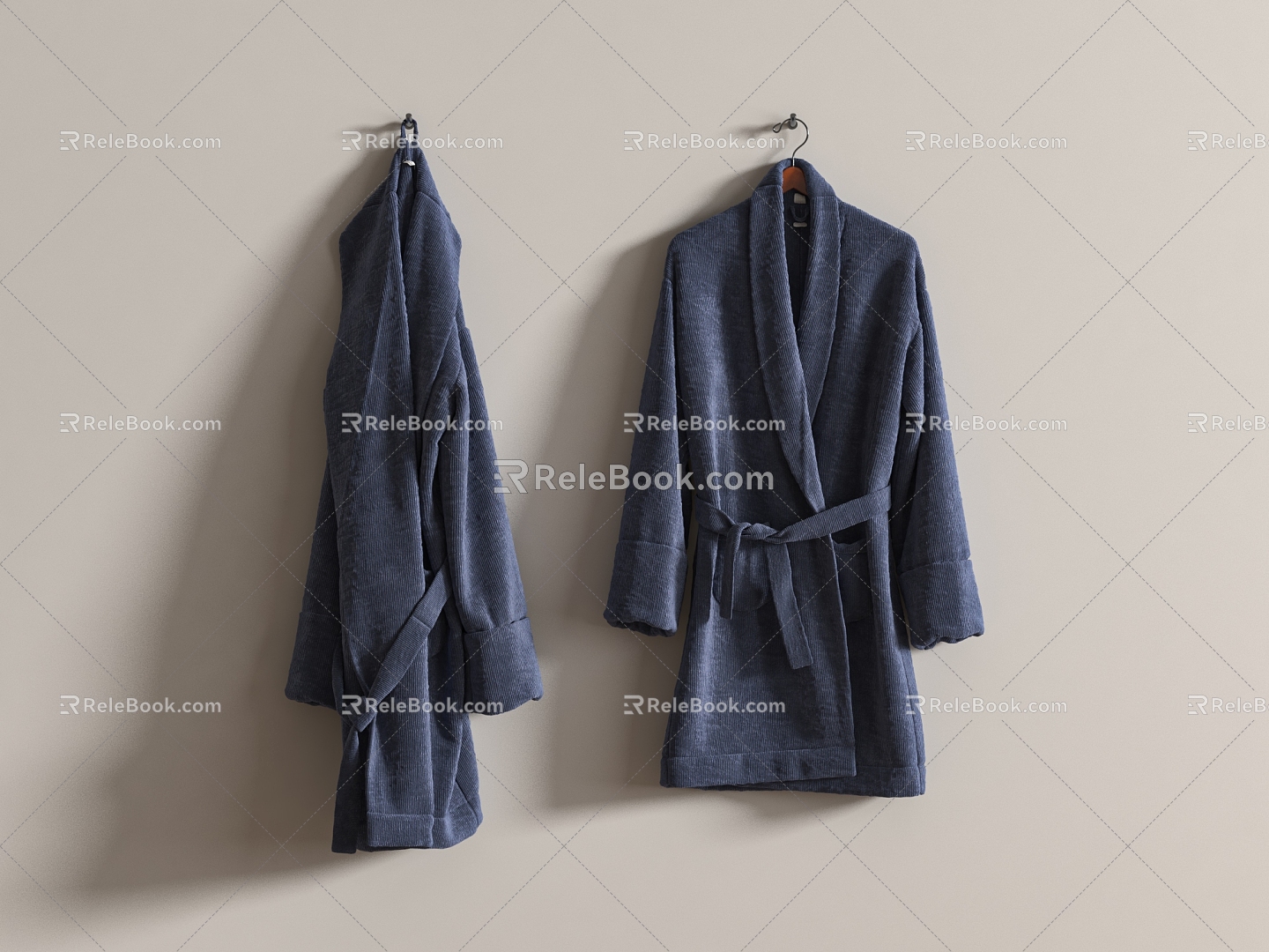 Bathrobe Towel 3d model