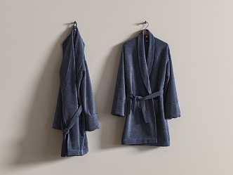 Bathrobe Towel 3d model