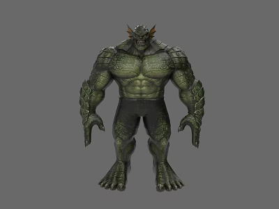 Marvel Hulk villain hates character The Avengers 3d model