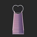 Instagrammable Pink Photo Spot with Heart Shaped Ring Staircase and Swing