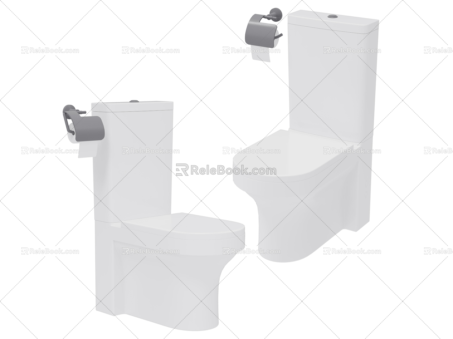 Bathroom toilet 3d model