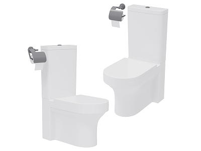 Bathroom toilet 3d model