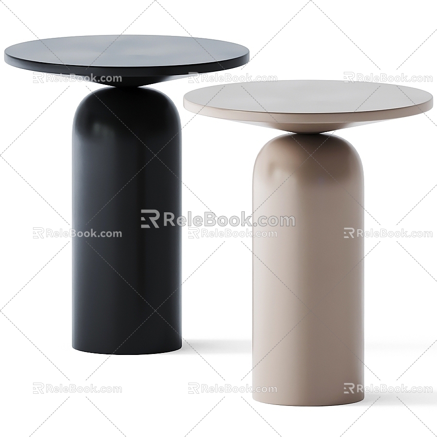 Side table martini 3d model