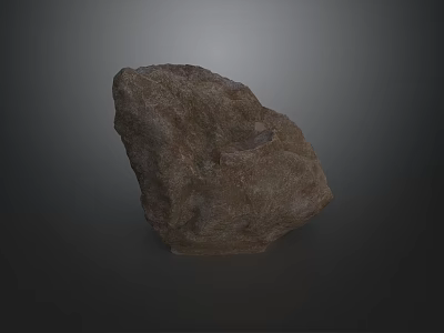 Authentic Natural Rockery Stone With Rough Surface For Outdoor Garden Landscape Decoration 3d model
