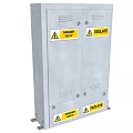 modern electric cabinet distribution box 3d model