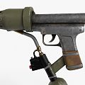 Flame Launcher Weapon War World War II Flame Launcher Military Heavy Weapon Equipment 3d model