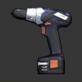 WORX Cordless Drill Blue And Silver Design With 18V Battery And Orange Button