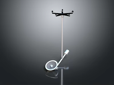 Modern Lighting Fixture Set With Adjustable Arms And Metal Frame Design For Home Decor 3d model