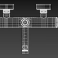 Black Wall Mounted Faucet Modern Minimalist Design For Bathroom Or Kitchen