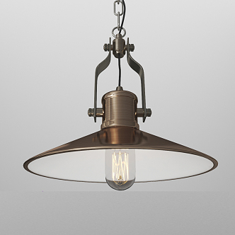 Industrial LOFT chandelier 3d model