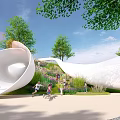 Modern Calla Slide 3d model