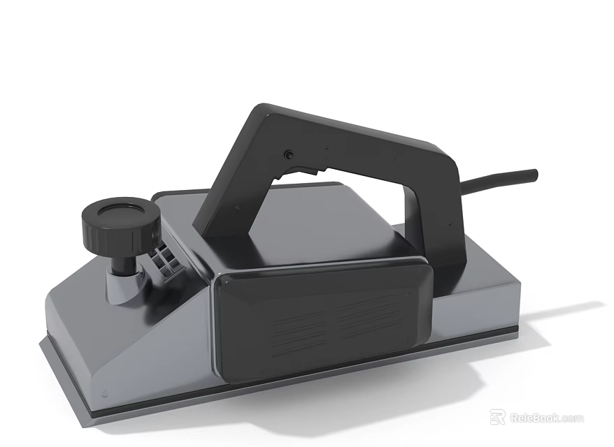 Professional Black Handheld Electric Sander Power Tool With Ergonomic Handle And Durable Design 3d model 