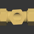 High Quality Brass Tee Pipe Fitting Hardware Tool For Plumbing Applications