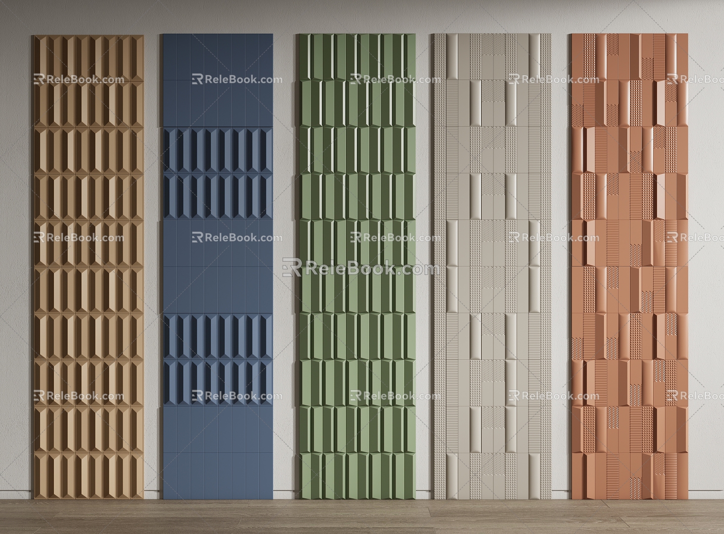 Modern Wall Panel Tile Wall Panel Tile Wall Panel Tile Wall Tile Wall Panel 3d model