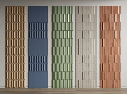 Modern Wall Panel Tile Wall Panel Tile Wall Panel Tile Wall Tile Wall Panel 3d model