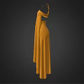Elegant Yellow Sleeveless Maxi Dress With Flowy Skirt And Strappy Design