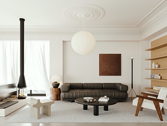 The Silent Living Room 3d model