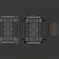 Industrial Metal Equipment Platforms With Different Sizes And Structural Design