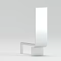 Modern Minimalist Decorative Ornament Set with Sleek Lines and White Finish for Home Interior Decoration