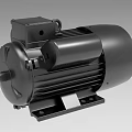 High Performance Industrial Electric Motor With Sturdy Base And Enclosed Housing
