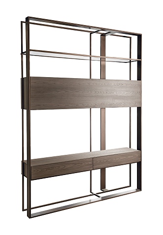 Bookcase Bookshelf 3d model