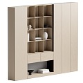 Modern Bookcase Rack 3d model