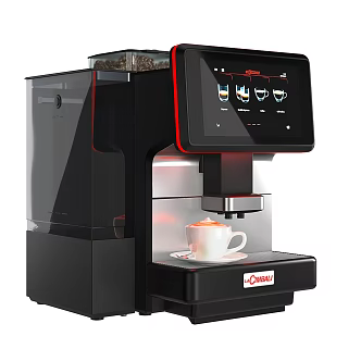 Modern coffee machine 3d model