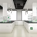 Modern Laboratory Concise Laboratory 3d model