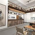 Chinese Style Mall Tea Shop Featuring Wadai Milk Tea And Wooden Decor