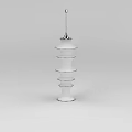 Tech Exhibition Hall With Transparent Spiral Display Structure And Modern Design