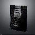Bardmans Professional Grade Tea Packaging With Black White Chevron Pattern