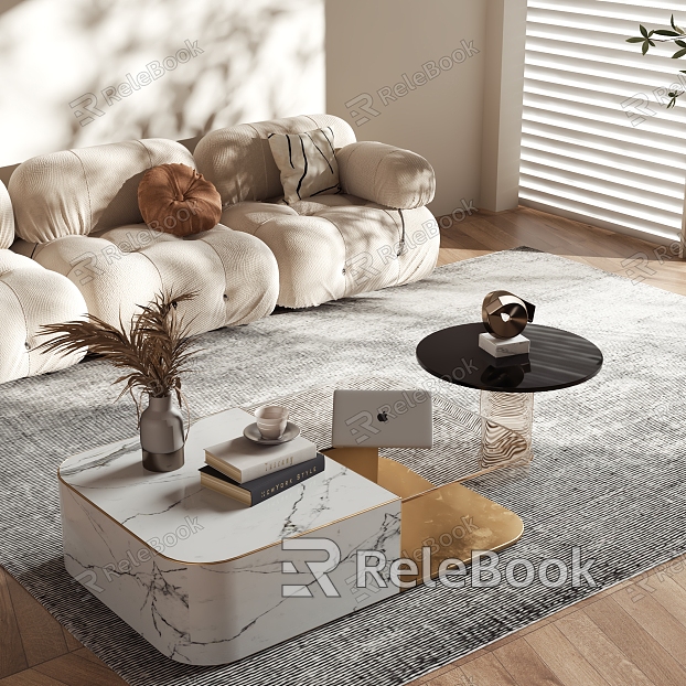 Style coffee table model