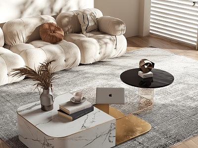 Style coffee table model