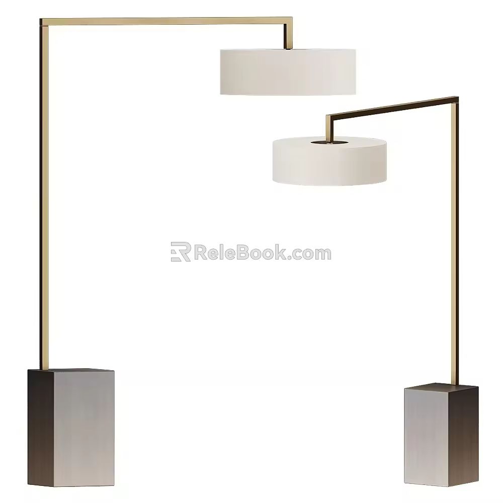 Move Floor Lamp 18 3d model