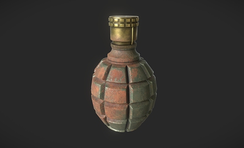 grenade bomb ammunition 3d model