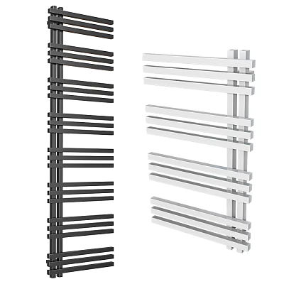 Stylish Bathroom Towels on Modern Black and White Towel Rack Design 3d model Stylish Bathroom Towels on Modern Black and White Towel Rack Design 3d model