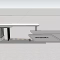 Modern Gate Entrance Gate 3d model