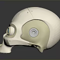 Sci-Fi Helmet Alien Helmet High Tech Helmet Game Helmet 3d model
