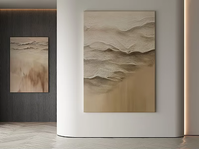 Quiet decorative painting 3d model