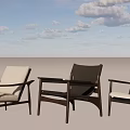 Modern Style Leisure Chairs With Wooden Frame Comfortable Cushions And Various Colors